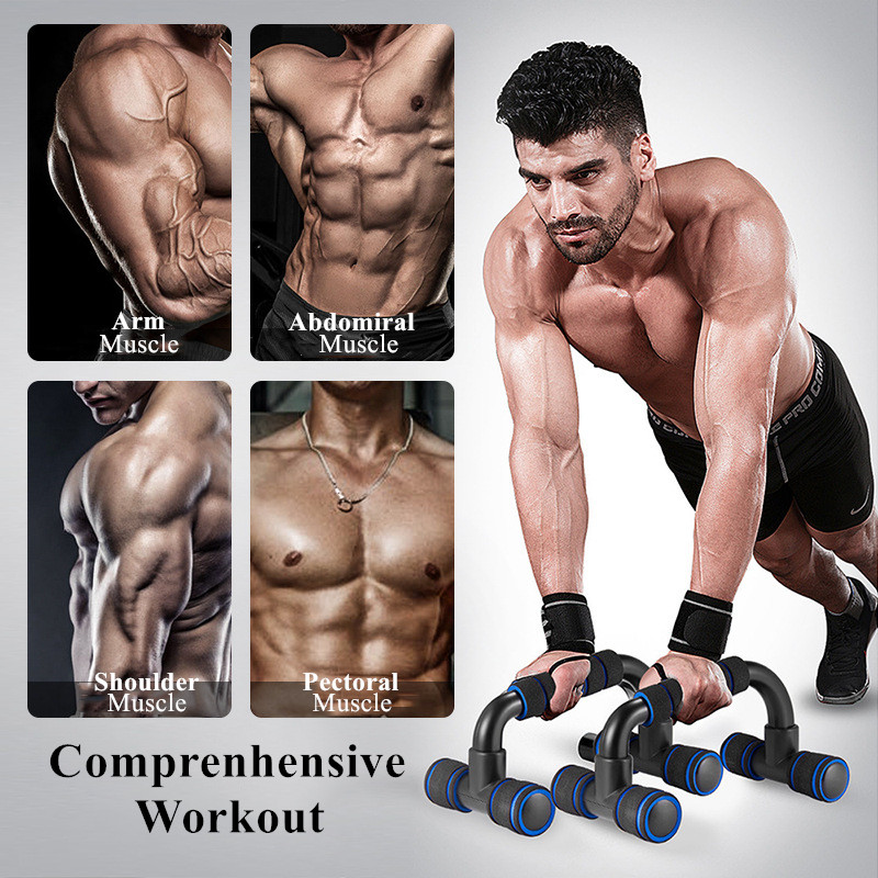 Push Up GYM Fitness Equipment Workout Exercise At Home Sport Bodybuilding Exercise Bars Push-Ups Stands
